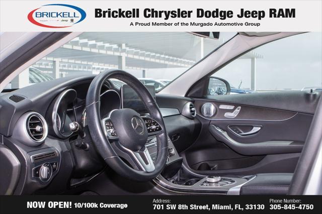 used 2020 Mercedes-Benz C-Class car, priced at $19,532