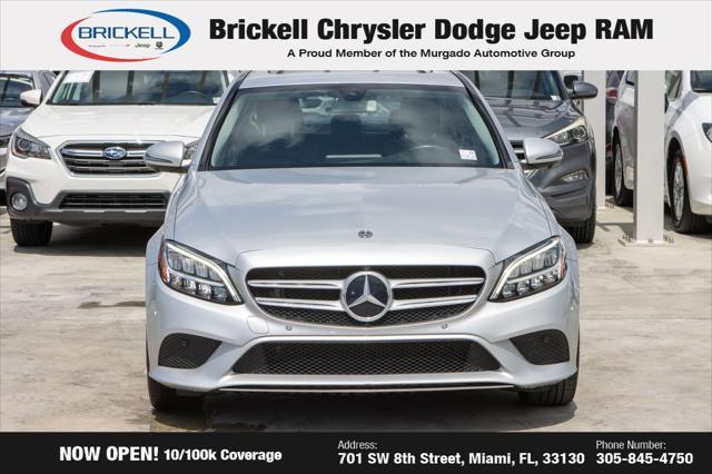 used 2020 Mercedes-Benz C-Class car, priced at $19,532