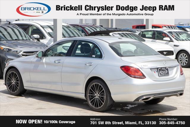 used 2020 Mercedes-Benz C-Class car, priced at $19,532