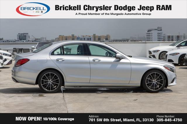 used 2020 Mercedes-Benz C-Class car, priced at $19,532