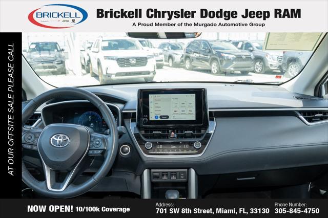 used 2023 Toyota Corolla Cross car, priced at $23,064