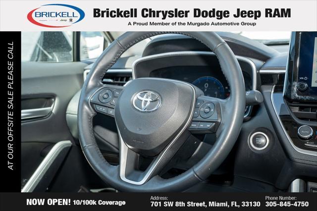 used 2023 Toyota Corolla Cross car, priced at $23,064