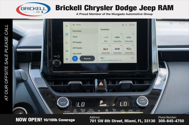 used 2023 Toyota Corolla Cross car, priced at $23,064
