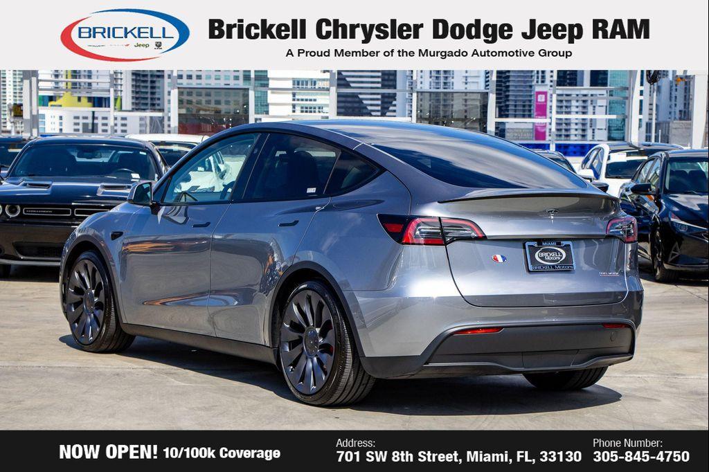 used 2025 Tesla Model Y car, priced at $39,050