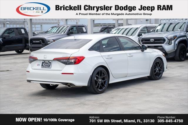 used 2023 Honda Civic car, priced at $20,527