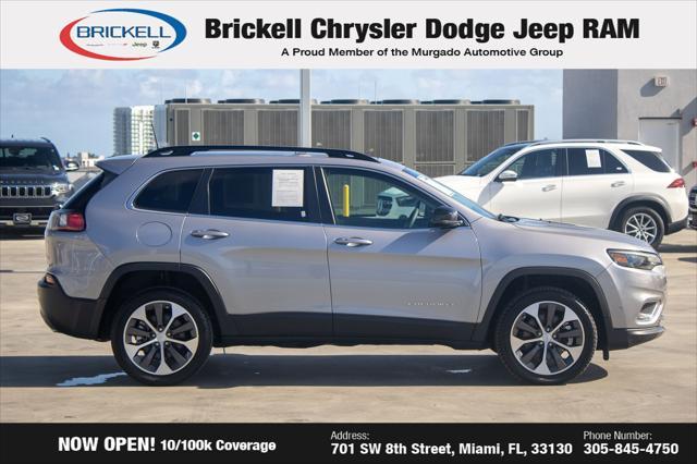 used 2022 Jeep Cherokee car, priced at $25,459