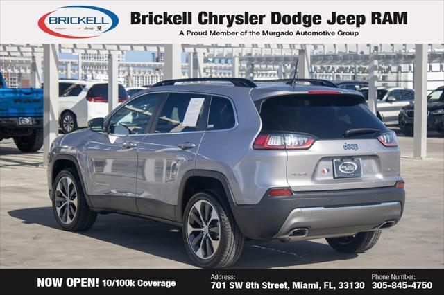 used 2022 Jeep Cherokee car, priced at $25,459