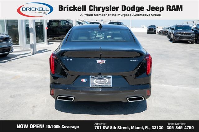 used 2024 Cadillac CT4 car, priced at $31,449