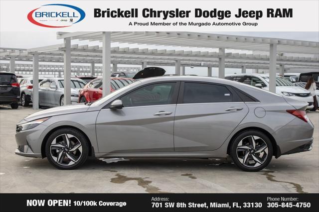 used 2023 Hyundai Elantra car, priced at $14,787