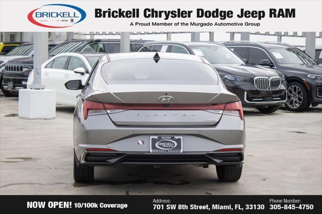 used 2023 Hyundai Elantra car, priced at $14,787