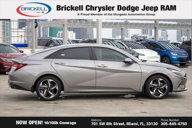 used 2023 Hyundai Elantra car, priced at $14,787