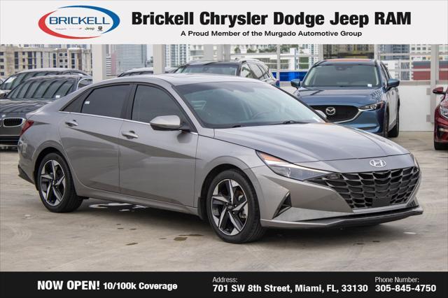 used 2023 Hyundai Elantra car, priced at $14,787