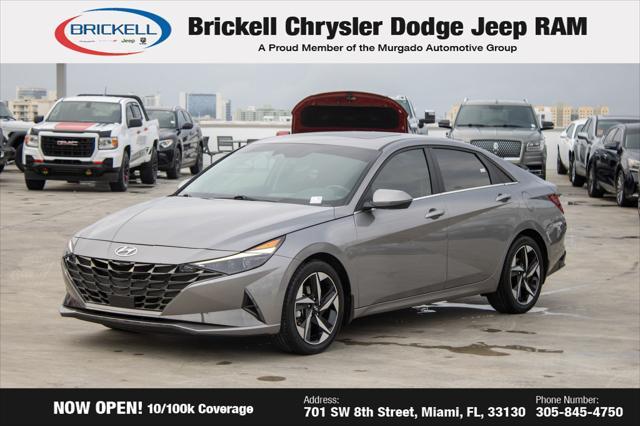 used 2023 Hyundai Elantra car, priced at $14,787
