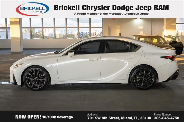 used 2022 Lexus IS 350 car, priced at $36,349