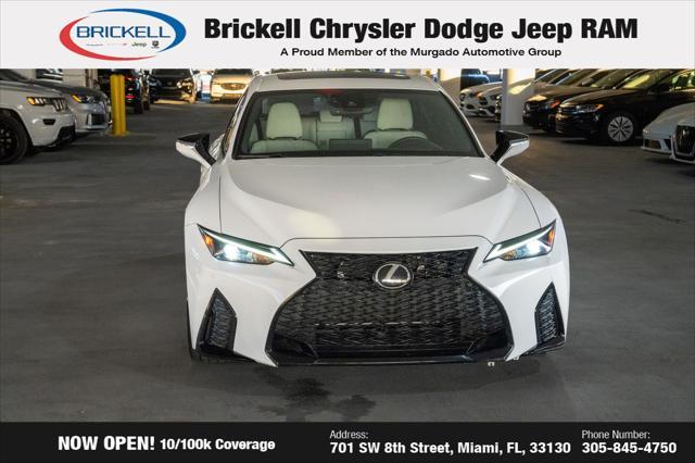 used 2022 Lexus IS 350 car, priced at $36,349