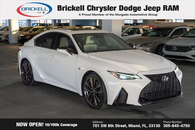 used 2022 Lexus IS 350 car, priced at $36,349