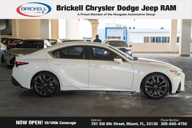 used 2022 Lexus IS 350 car, priced at $36,349