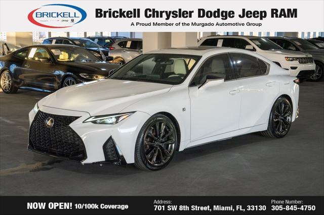 used 2022 Lexus IS 350 car, priced at $36,349