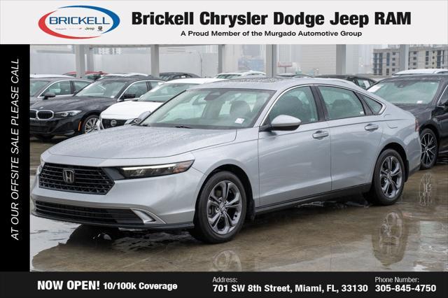used 2023 Honda Accord car, priced at $24,341