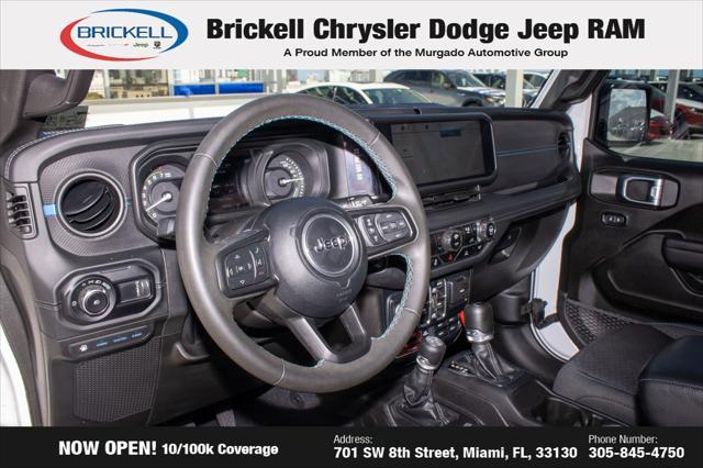 used 2024 Jeep Wrangler 4xe car, priced at $37,589