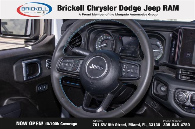 used 2024 Jeep Wrangler 4xe car, priced at $37,589