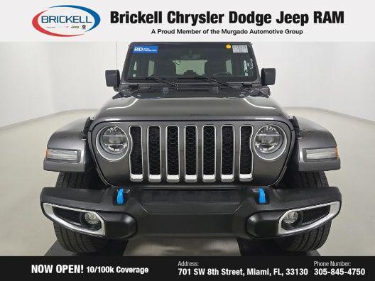 used 2022 Jeep Wrangler Unlimited 4xe car, priced at $36,705
