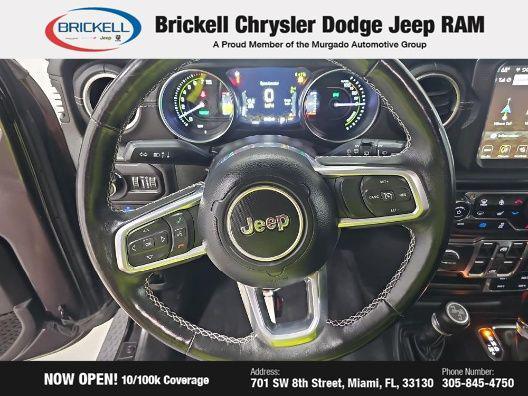 used 2022 Jeep Wrangler Unlimited 4xe car, priced at $36,705