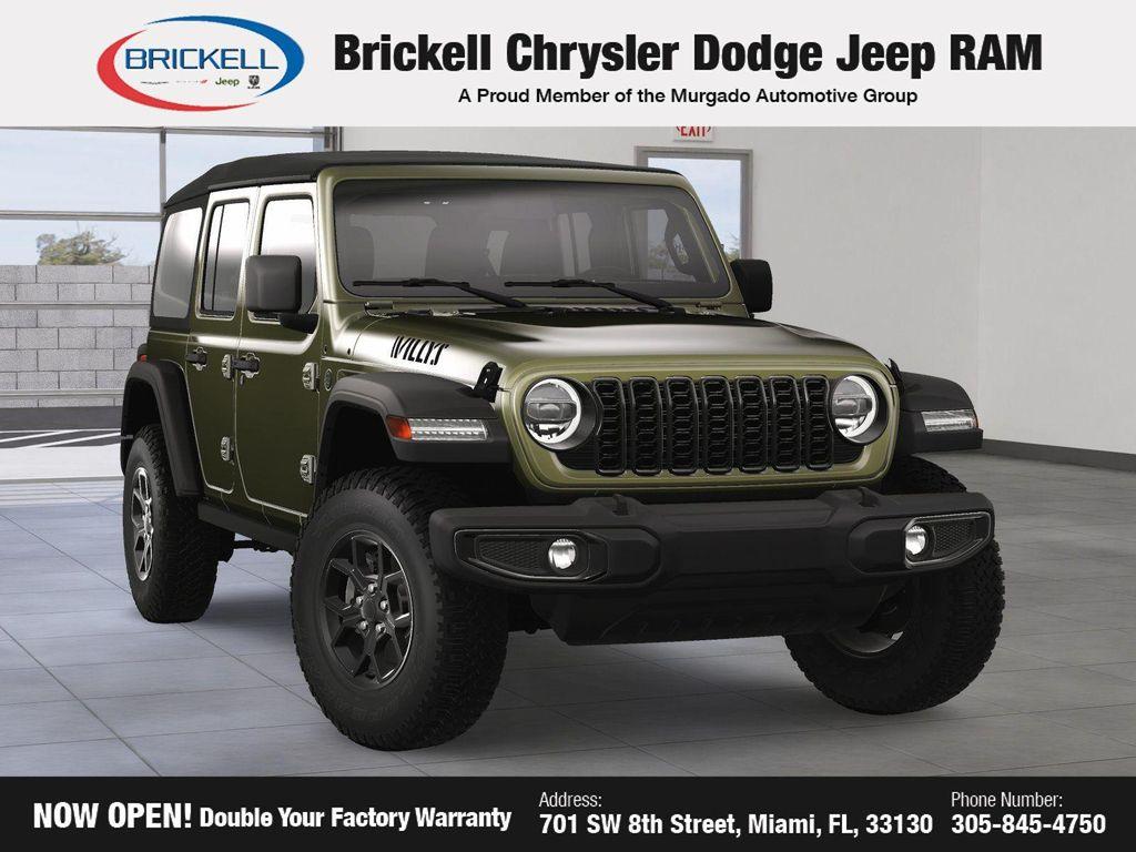 new 2025 Jeep Wrangler car, priced at $46,190