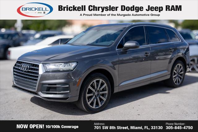 used 2019 Audi Q7 car, priced at $20,195