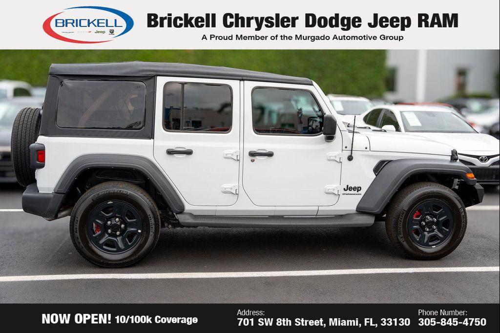 used 2023 Jeep Wrangler car, priced at $26,940