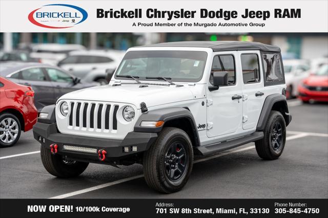 used 2023 Jeep Wrangler car, priced at $26,295