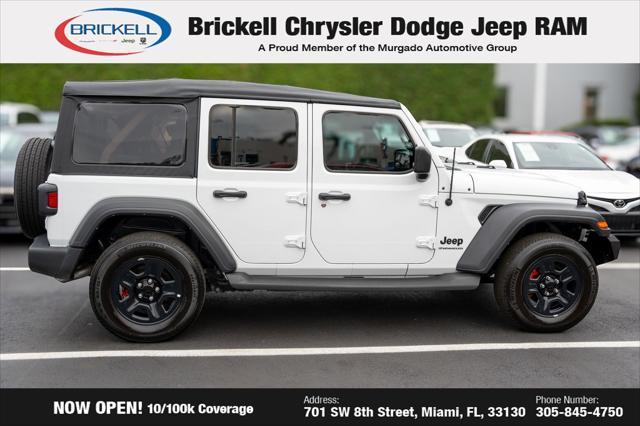 used 2023 Jeep Wrangler car, priced at $26,295