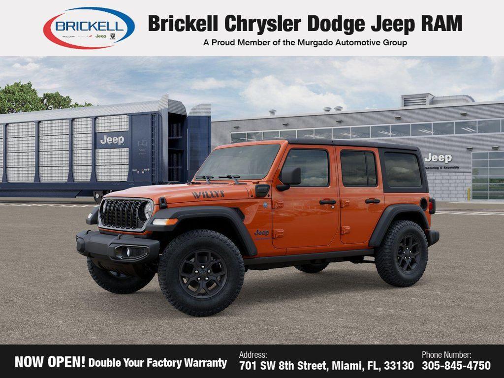 new 2025 Jeep Wrangler 4xe car, priced at $56,987
