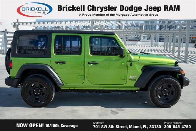 used 2019 Jeep Wrangler Unlimited car, priced at $23,011