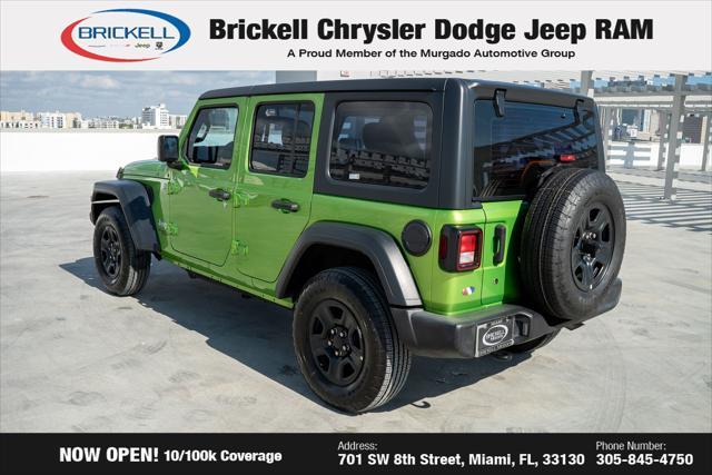 used 2019 Jeep Wrangler Unlimited car, priced at $23,011