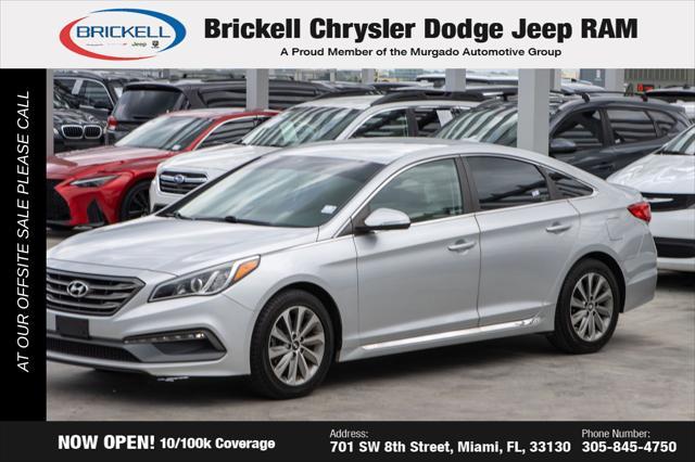 used 2017 Hyundai Sonata car, priced at $9,490