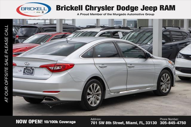 used 2017 Hyundai Sonata car, priced at $8,899