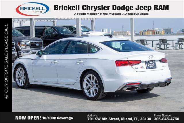 used 2024 Audi A5 Sportback car, priced at $33,581