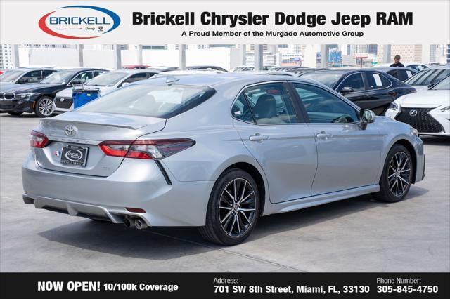 used 2022 Toyota Camry car, priced at $19,050