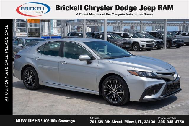 used 2022 Toyota Camry car, priced at $20,626