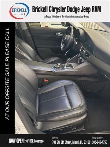 used 2019 Alfa Romeo Giulia car, priced at $18,146