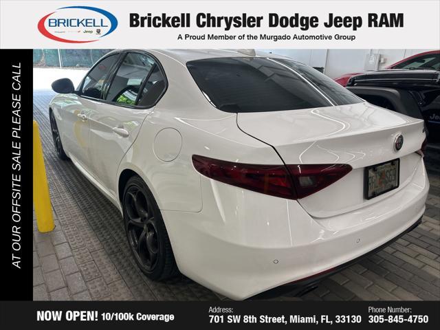 used 2019 Alfa Romeo Giulia car, priced at $18,146