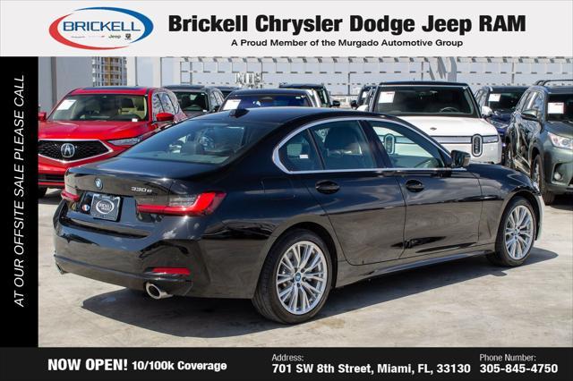 used 2024 BMW 330e car, priced at $27,351