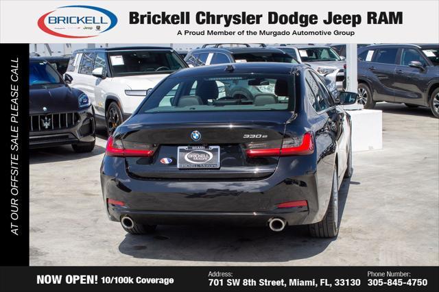 used 2024 BMW 330e car, priced at $27,351