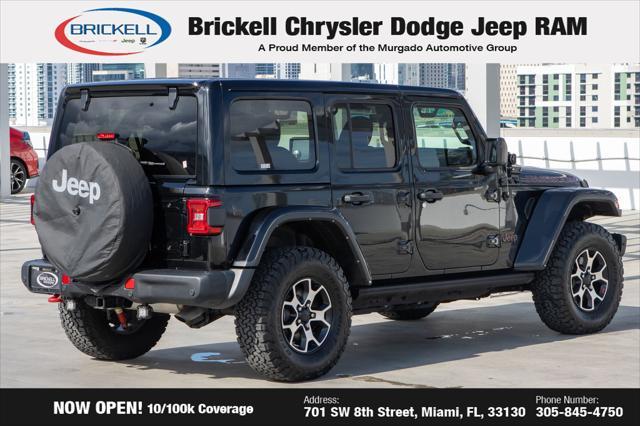 used 2021 Jeep Wrangler Unlimited car, priced at $37,150