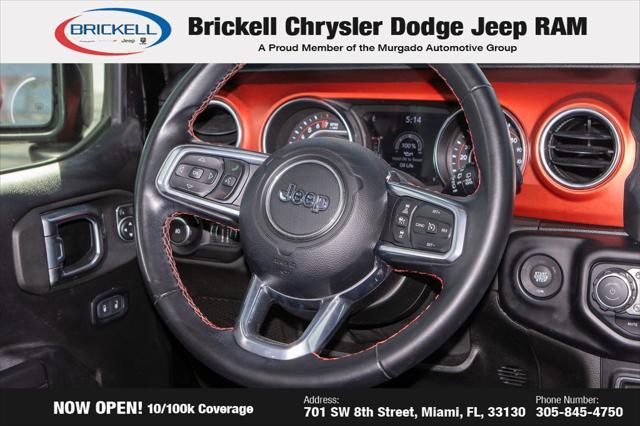 used 2021 Jeep Wrangler Unlimited car, priced at $37,150