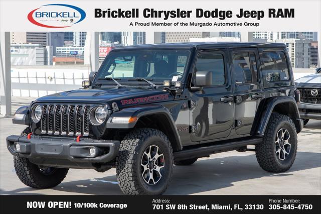 used 2021 Jeep Wrangler Unlimited car, priced at $37,150