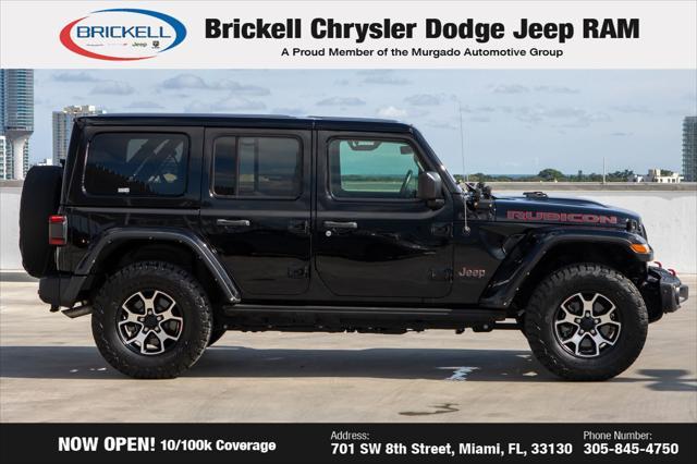 used 2021 Jeep Wrangler Unlimited car, priced at $37,150