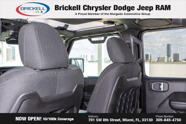 used 2021 Jeep Wrangler Unlimited car, priced at $37,150