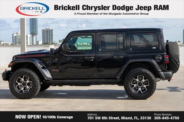 used 2021 Jeep Wrangler Unlimited car, priced at $37,150